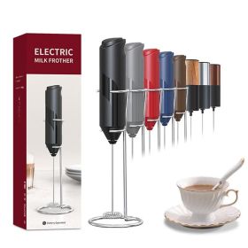 Electric Milk Frother | Handheld Whisk (Color: Red)