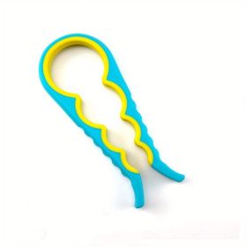 Multifunctional Lid Opener (Color: Blue)
