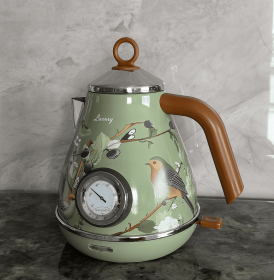Retro Floral Electric Kettle | 1.7 Qt (PS3013Ta: PS3013Tb)