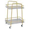 Kitchen Rolling Cart | Sturdy Steel Frame