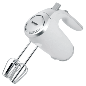 Better Chef 5-Speed 150W Hand Mixer | Silver (Color: White)