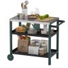 Outdoor Prep Station | Patio Grill Cart