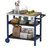 Outdoor Prep Station | Patio Grill Cart