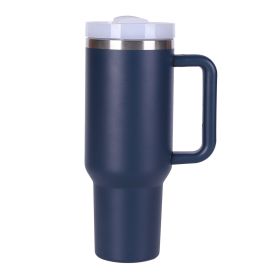 Insulated 40oz Tumbler | Stainless Steel (Color: Storm Blue)