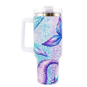 Stainless Steel Tumbler | 40oz (Color: Type E)