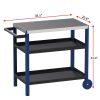 Outdoor Prep Station | Patio Grill Cart