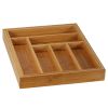 Drawer Organizer | Expandable Bamboo Tray