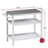 Outdoor Prep Station | Patio Grill Cart