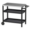 Outdoor Prep Station | Patio Grill Cart