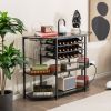 Wine Bar Cabinet | Storage Shelves