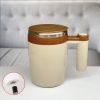 Self-Stirring Mug | Rechargeable Magnetic Mixing Cup