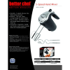 Better Chef 5-Speed 150W Hand Mixer | Silver