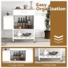 Kitchen Island Cart | Drawer & Towel Rack