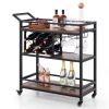Bar Cart 3-Tier | Serving Cart
