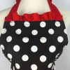 Retro Polka Dot Apron | Adjustable & Functional