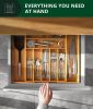 Drawer Organizer | Expandable Bamboo Tray