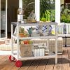 Outdoor Prep Station | Patio Grill Cart