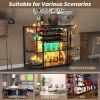 Wine Bar Cabinet | Storage Shelves