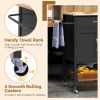 Kitchen Island Cart | Drawer & Towel Rack