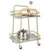 Kitchen Rolling Cart | Sturdy Steel Frame