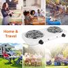 Electric Double Burner | Portable