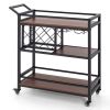 Bar Cart 3-Tier | Serving Cart