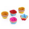 Colorful Silicone Cupcake Molds | Reusable