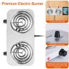 Electric Double Burner | Portable