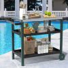 Outdoor Prep Station | Patio Grill Cart