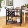 Bar Cart 3-Tier | Serving Cart