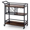 Bar Cart 3-Tier | Serving Cart