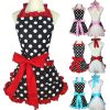Retro Polka Dot Apron | Adjustable & Functional