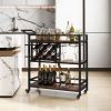 Bar Cart 3-Tier | Serving Cart