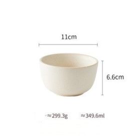 Ceramic Plate | Pure Color Matte (Option: 19Style)